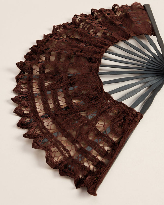 Drama Queen Lace Hand Fan