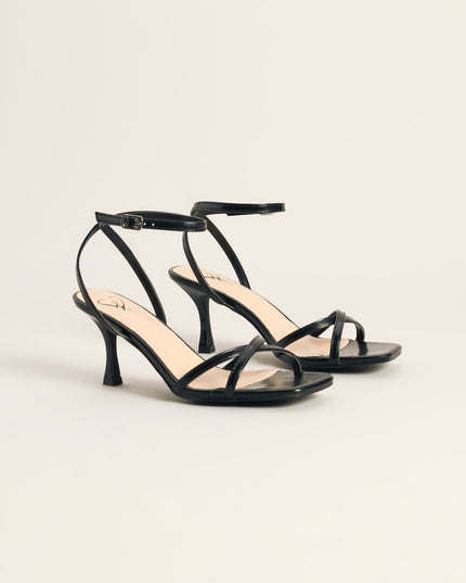 Plans Came Up Square Toe Kitten Heels