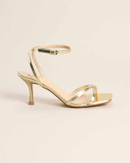 Plans Came Up Square Toe Kitten Heels