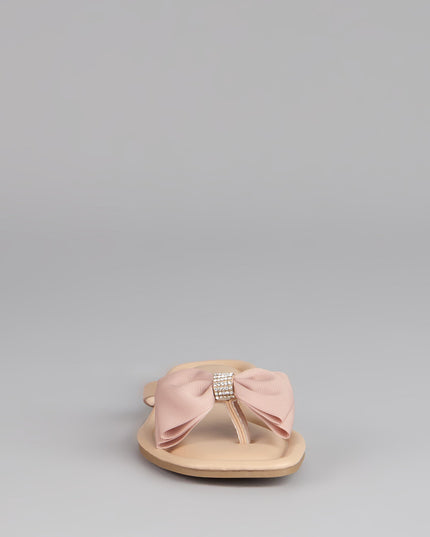 Sweet Steps Bow Thong Sandals